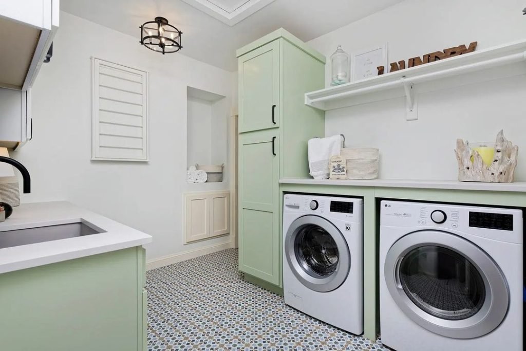 Refreshing Mint Green Space