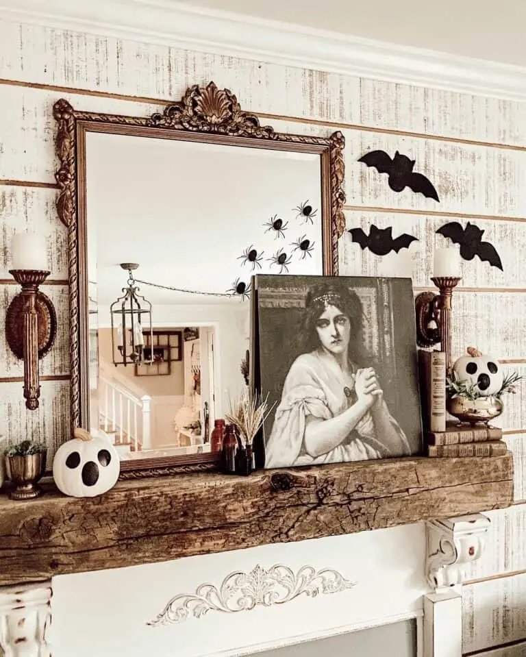 Rustic Fireplace Decor
