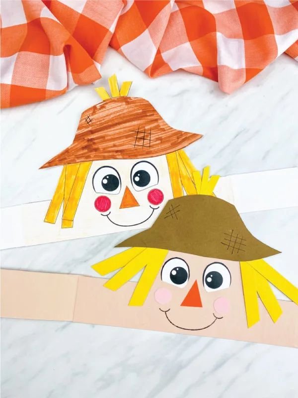 Scarecrow Headband Craft