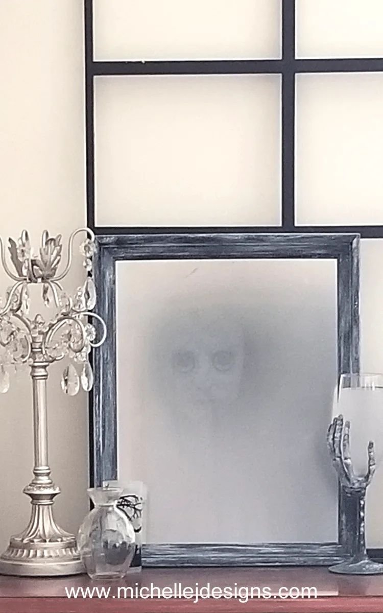 Scary Halloween Mirror Decor