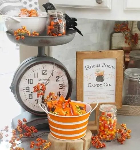 Seasonal Candy Display