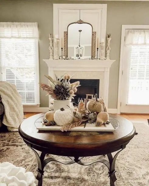 Seasonal Coffee Table Decor