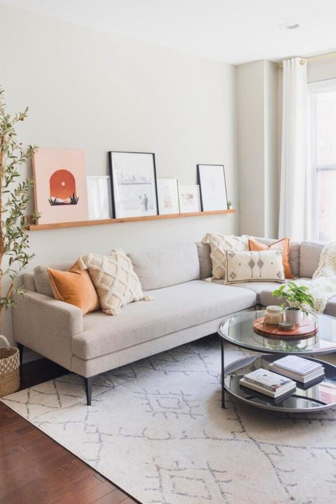 Simple Fall Living Room Decor