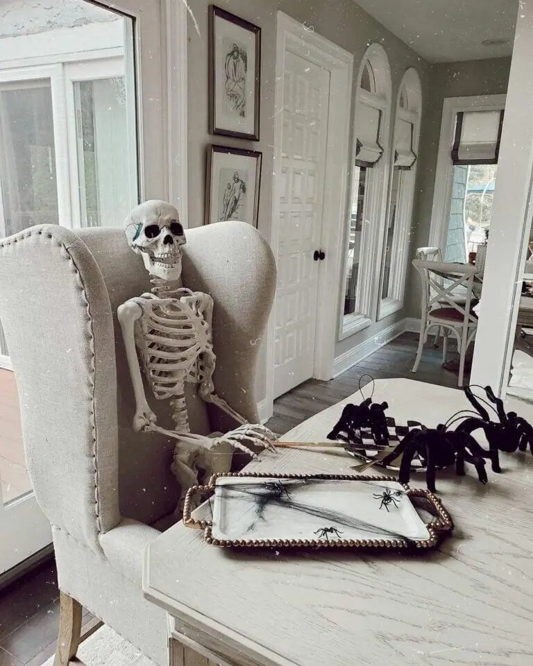 Skeleton Dining Room Decor