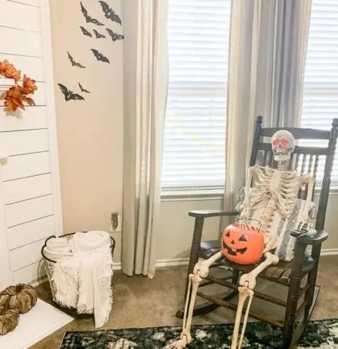 Skeleton in Rocking Chair