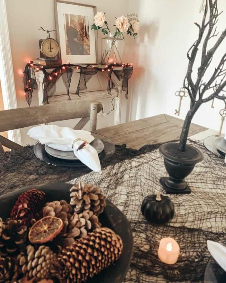 Skeleton Key Tree Decor