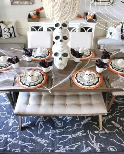 Skull Stack Centerpiece