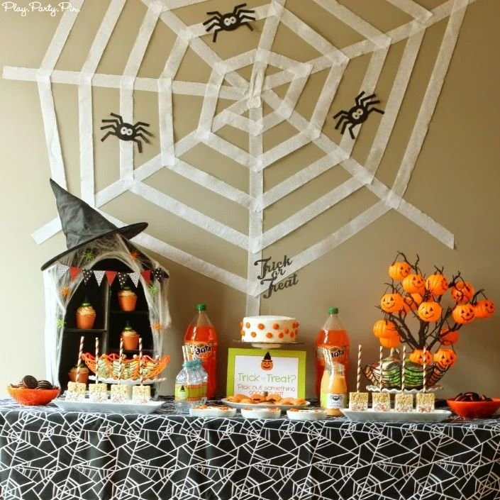 Spider Web Backdrop