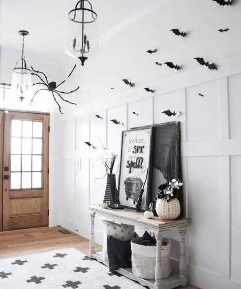 Spooky Entryway Decor