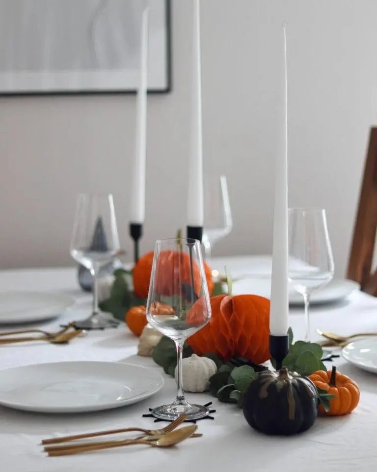 Tall Black Candlesticks