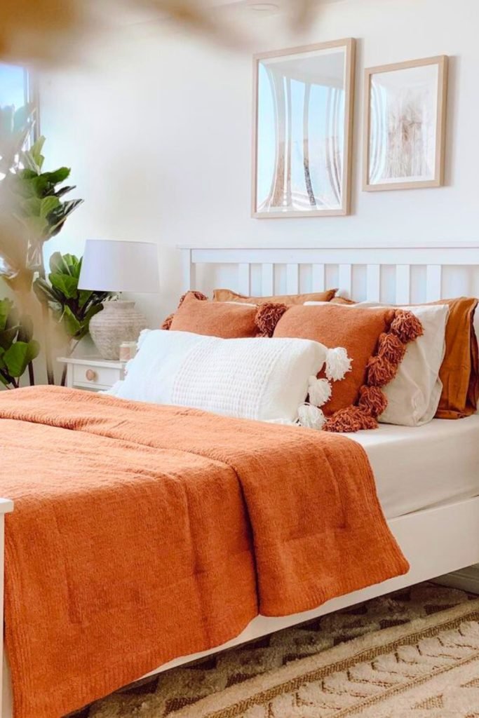 Terracotta Cozy Fall Bedroom