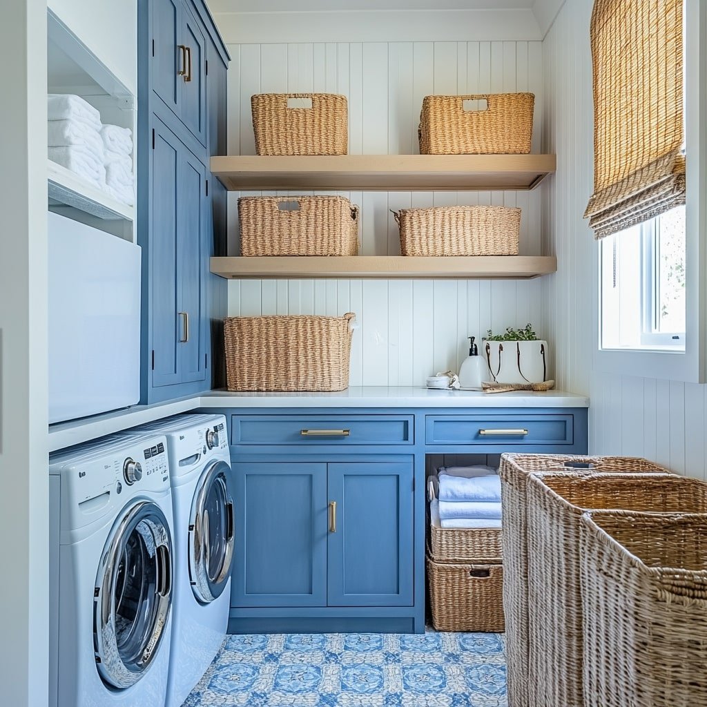 Timeless Blue Storage Solutions