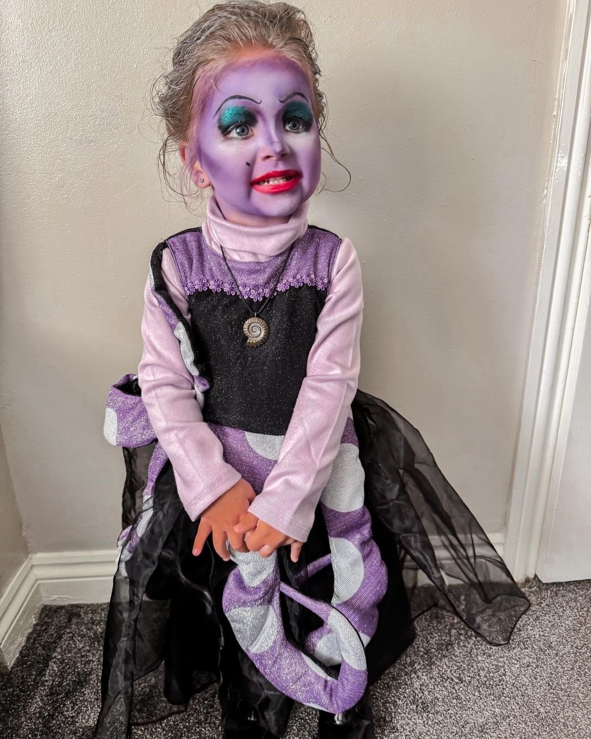 Ursula Witch Costume Makeup