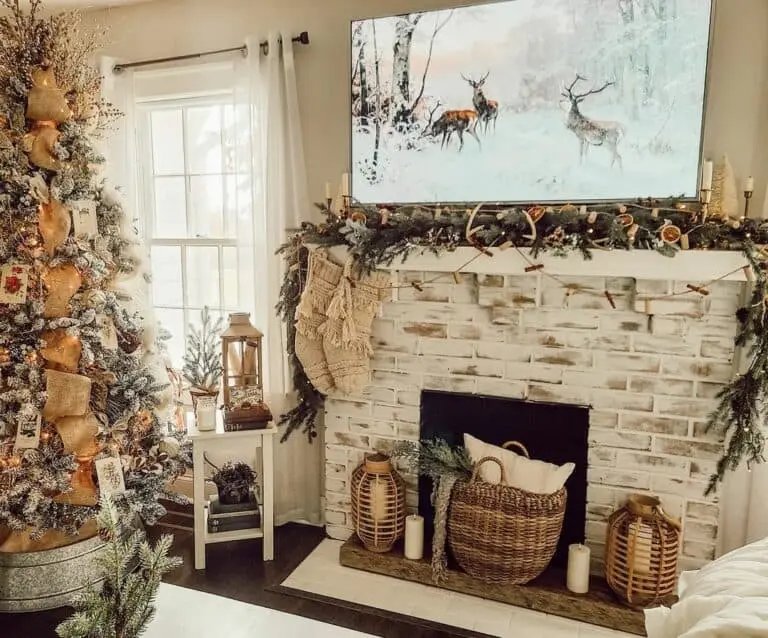 Vintage Ornaments and Stockings