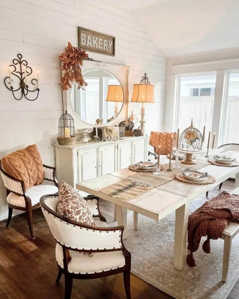 Warm Fall Table Ideas