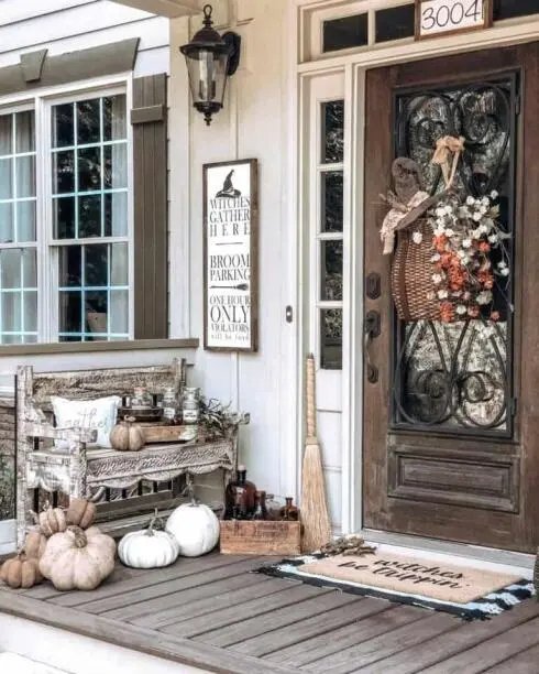 Witch Decor for Front Porch