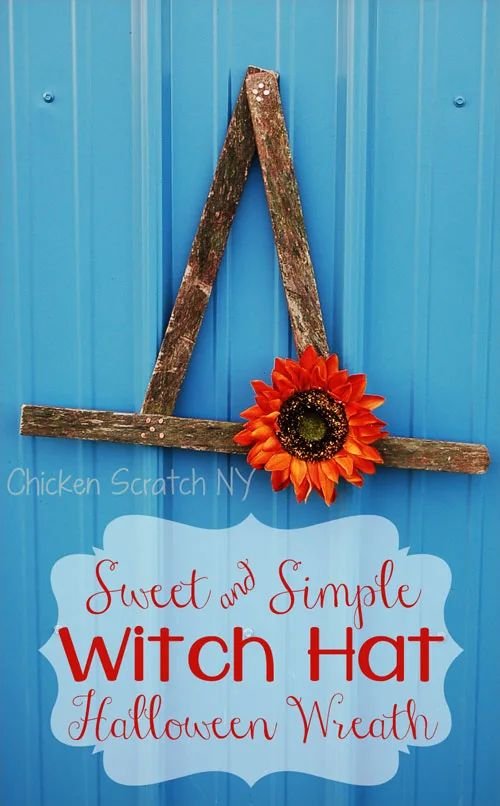 Witch Hat Home Wreath