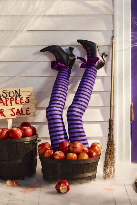 Witch Legs Decoration Craft