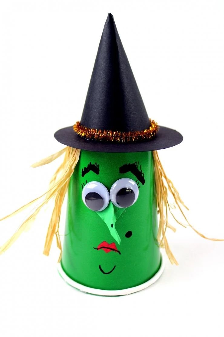 Witch Treat Cup Crafts