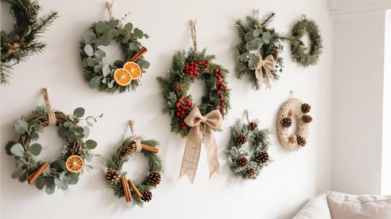 20 DIY Christmas Wreath Ideas to Decorate Your Home