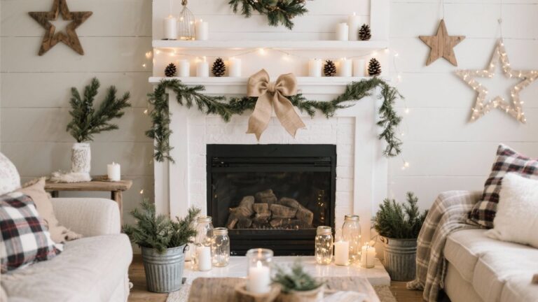 20 Farmhouse Dollar Store Christmas Decorating Ideas