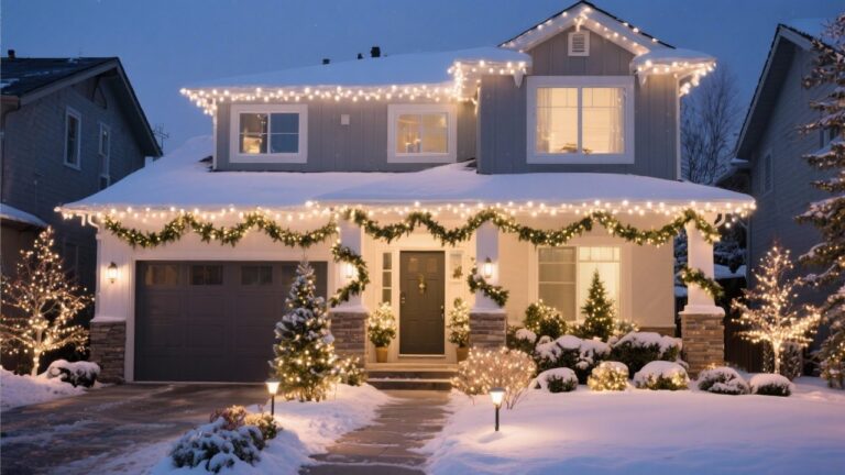 20 Magical Outdoor Christmas Light Ideas to Transform Your Home