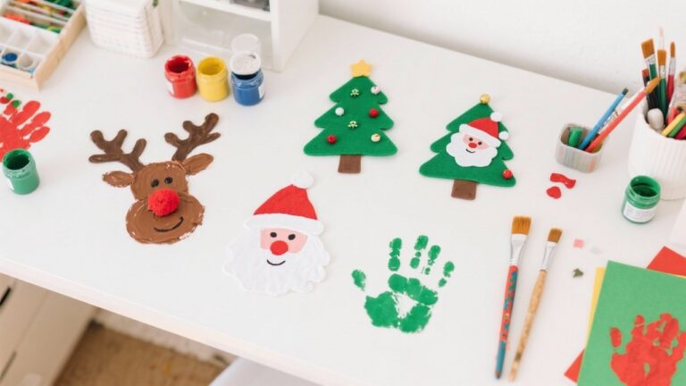 21 Christmas Handprint Crafts for Kids - Easy Holiday DIY Projects
