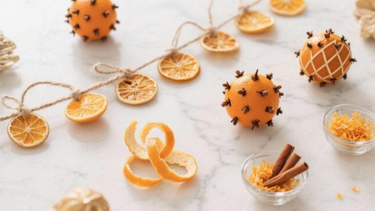 21 Fragrant Orange Christmas Decorations That Smell Amazing
