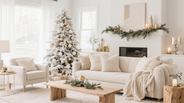 23 Beautiful Neutral Christmas Decor Ideas That Will Inspire You