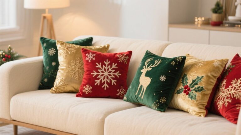 25 Festive Christmas Throw Pillows to Bring Holiday Magic Home