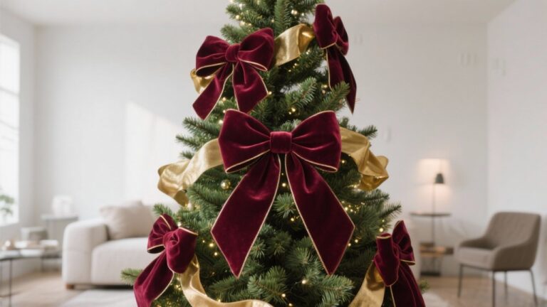 28 Christmas Tree Bow Ideas for Stunning Holiday Home Decor
