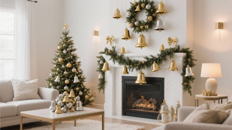 35 Christmas Bell Decorations That'll Make Your Home Festive