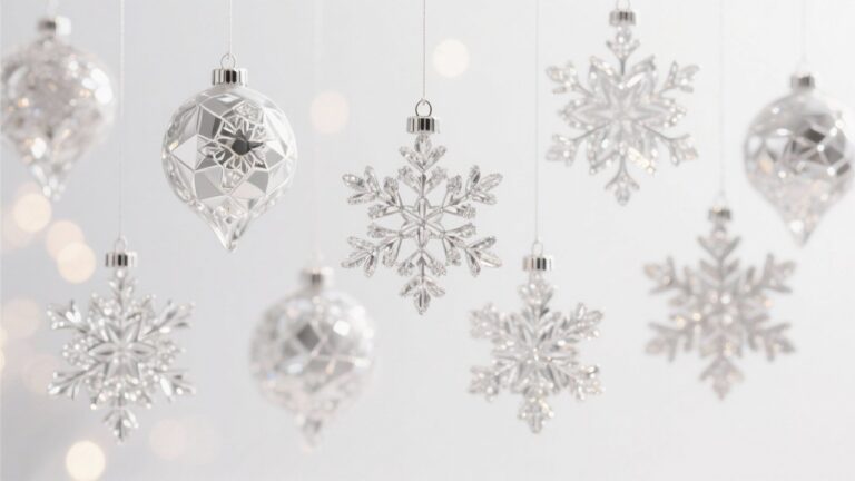35 Magical Snowflake Christmas Ornament Ideas for Holiday Decorating