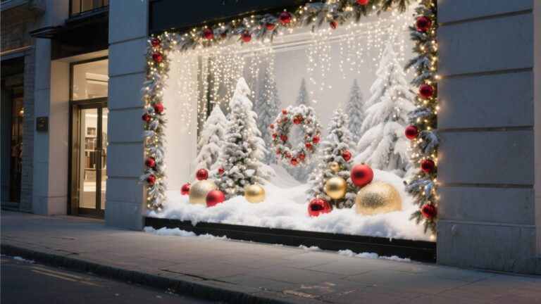 35 Stunning Christmas Window Decorations That Will Inspire You