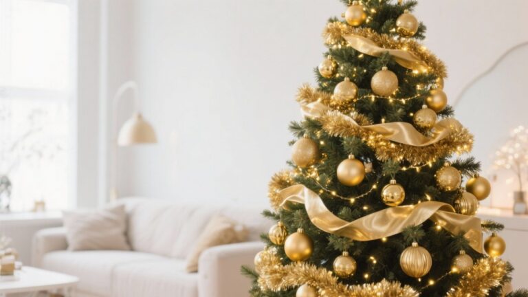 51 Gorgeous Gold Christmas Tree Decor Ideas for Festive Holiday Magic
