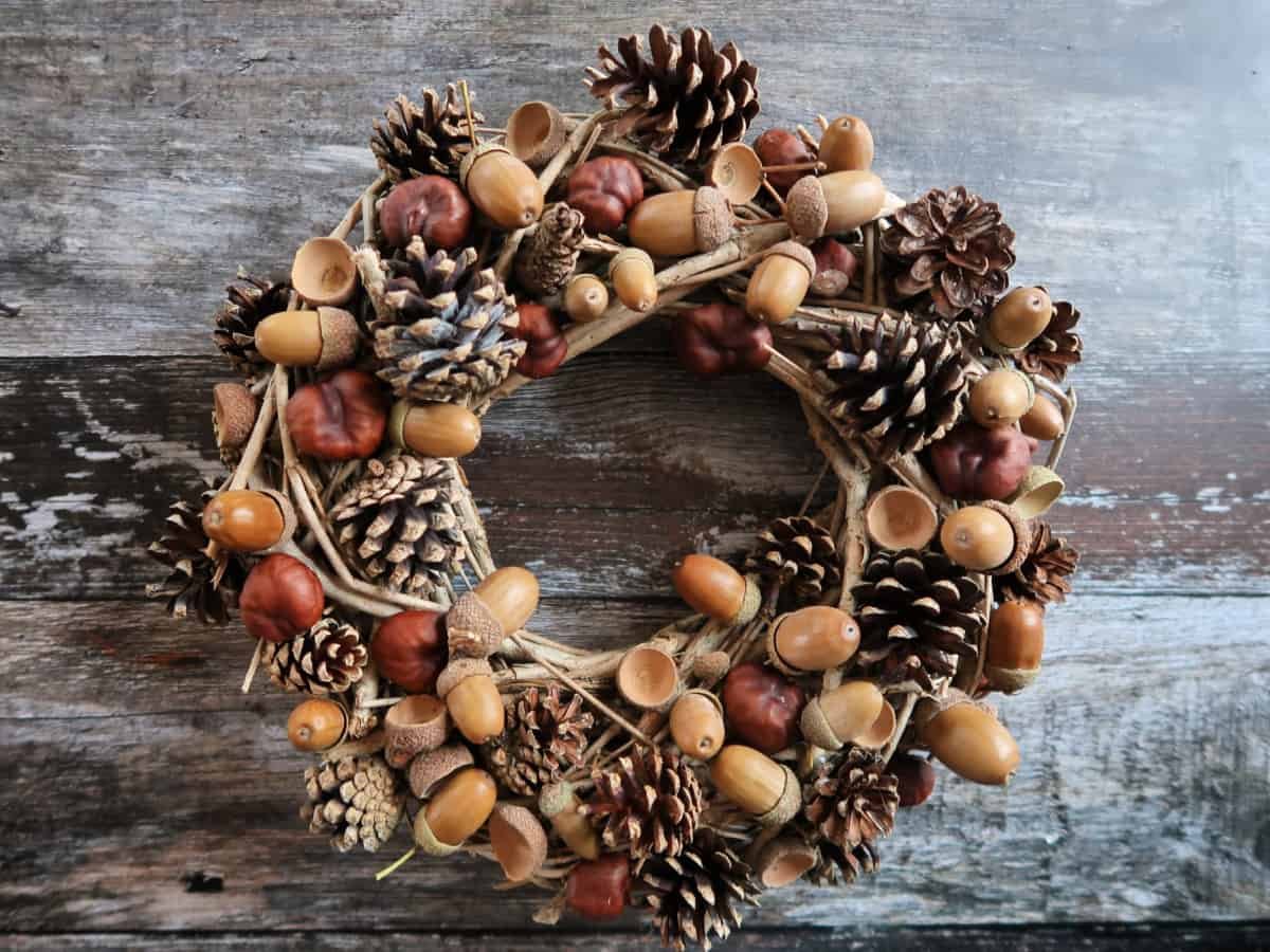 Acorn Pinecone Wreaths