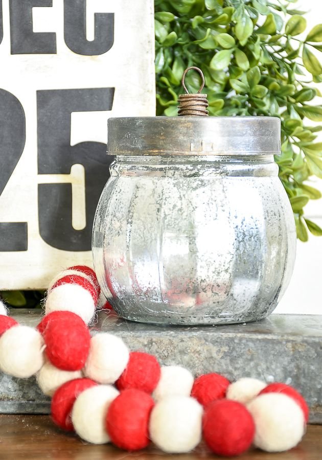 Aged Glass Jars