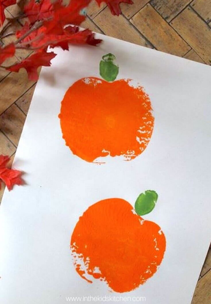 Apple Pumpkin Stamps