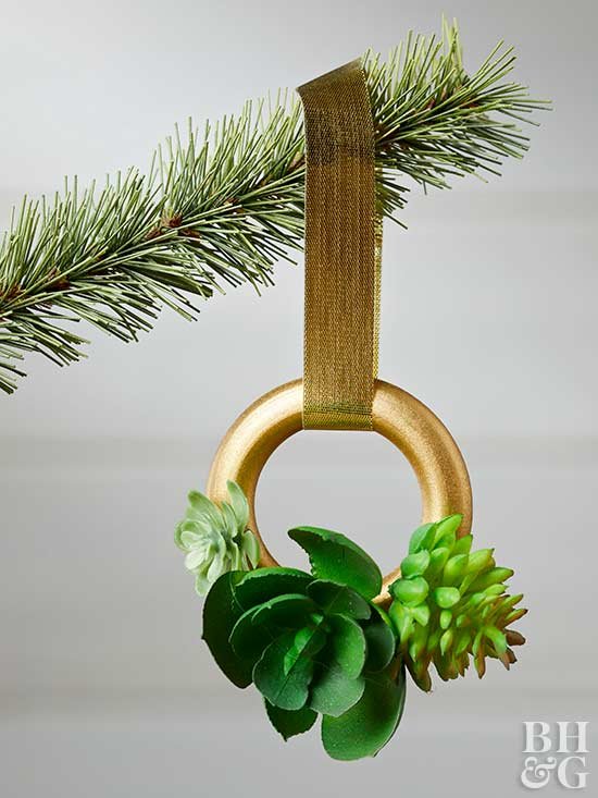 Artificial Succulent Ornaments