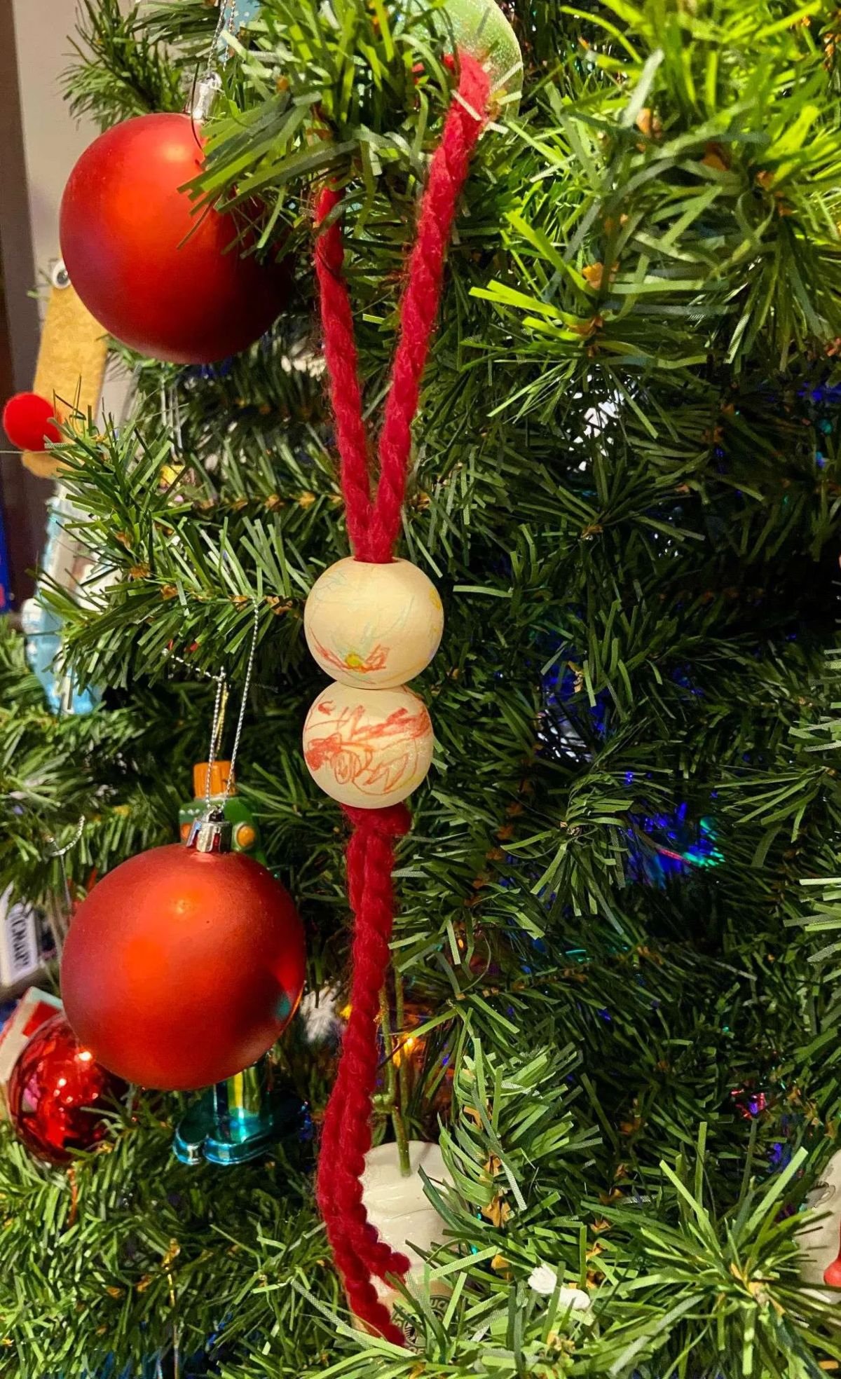 Beaded Christmas Ornaments