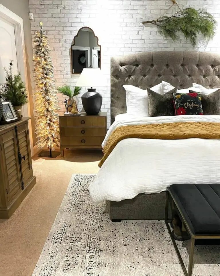 Bedroom Christmas Trees