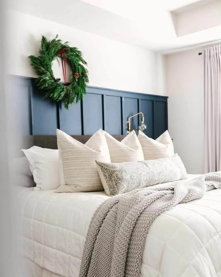 Bedroom Wreath Display
