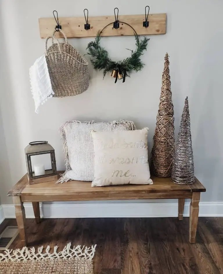 Bench Christmas Display