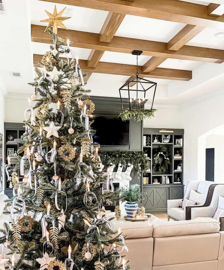 Black Lantern Chandelier