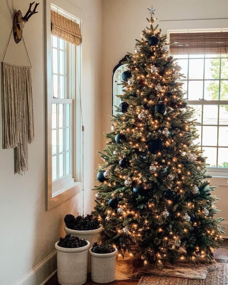 Black Silver Tree