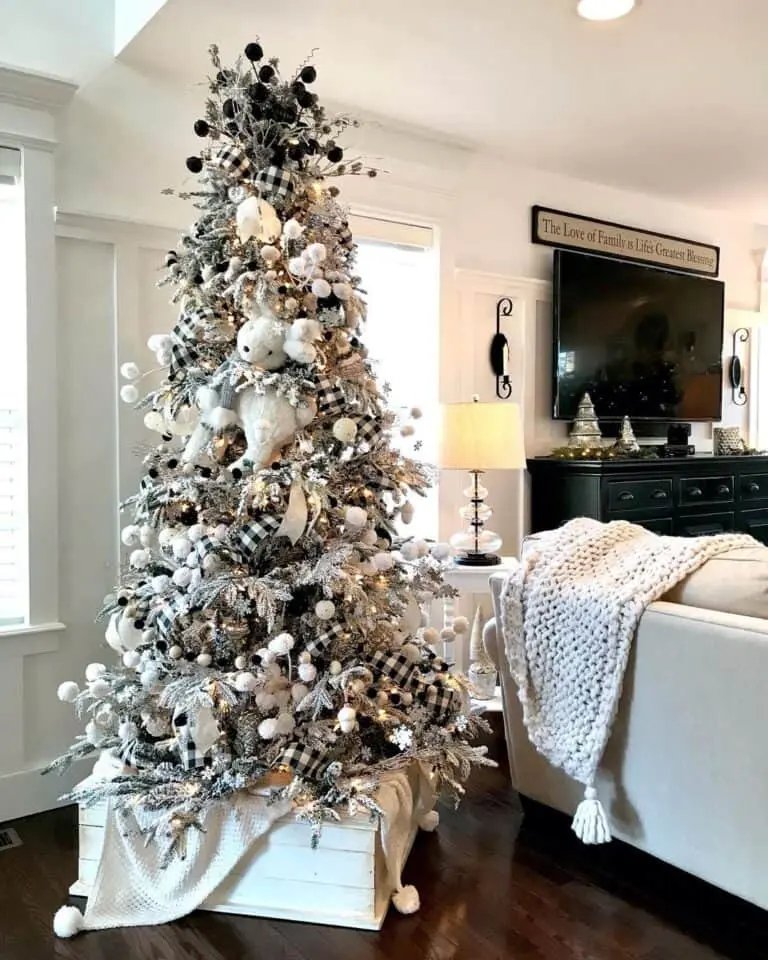Black White Ornaments
