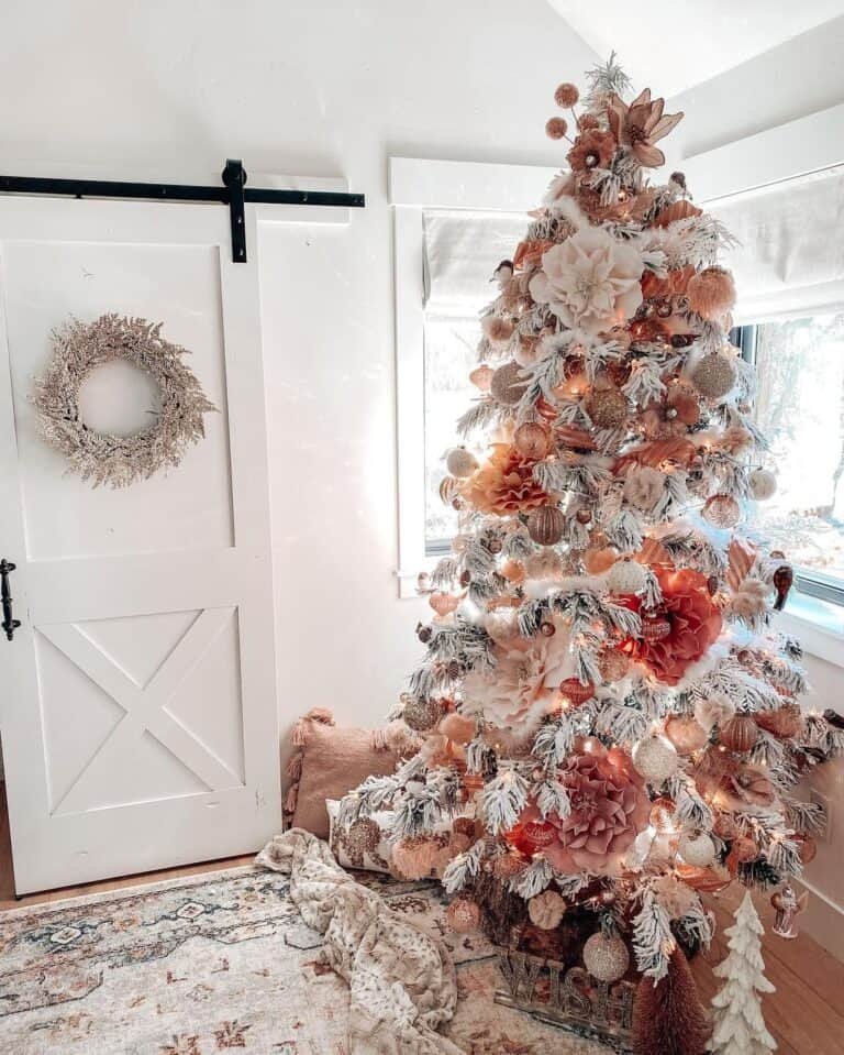 Blush Pink Tree Ornaments