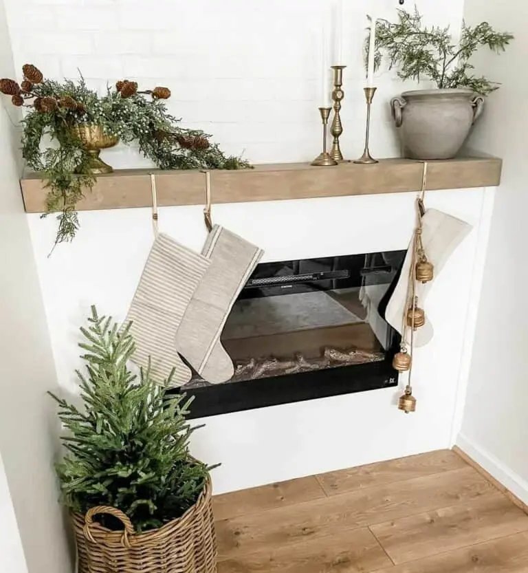 Brass Mantel Accents