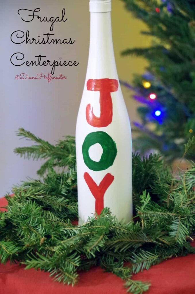 Budget Bottle Centerpiece