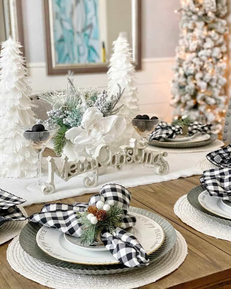 Buffalo Check Table Settings